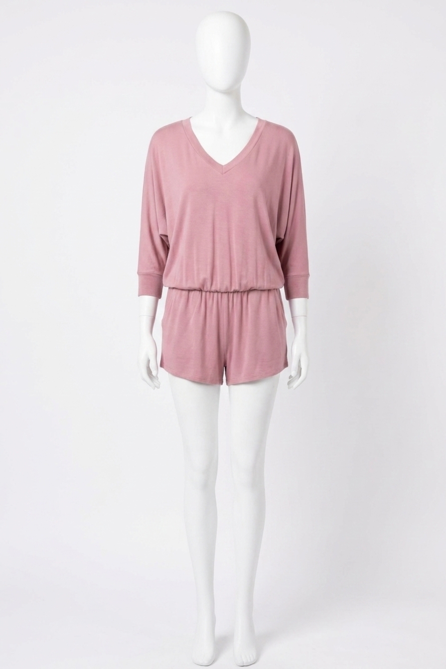 NEW LVHR sabina romper in vintage rose